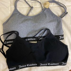 Juicy couture sports bra bralette nwt